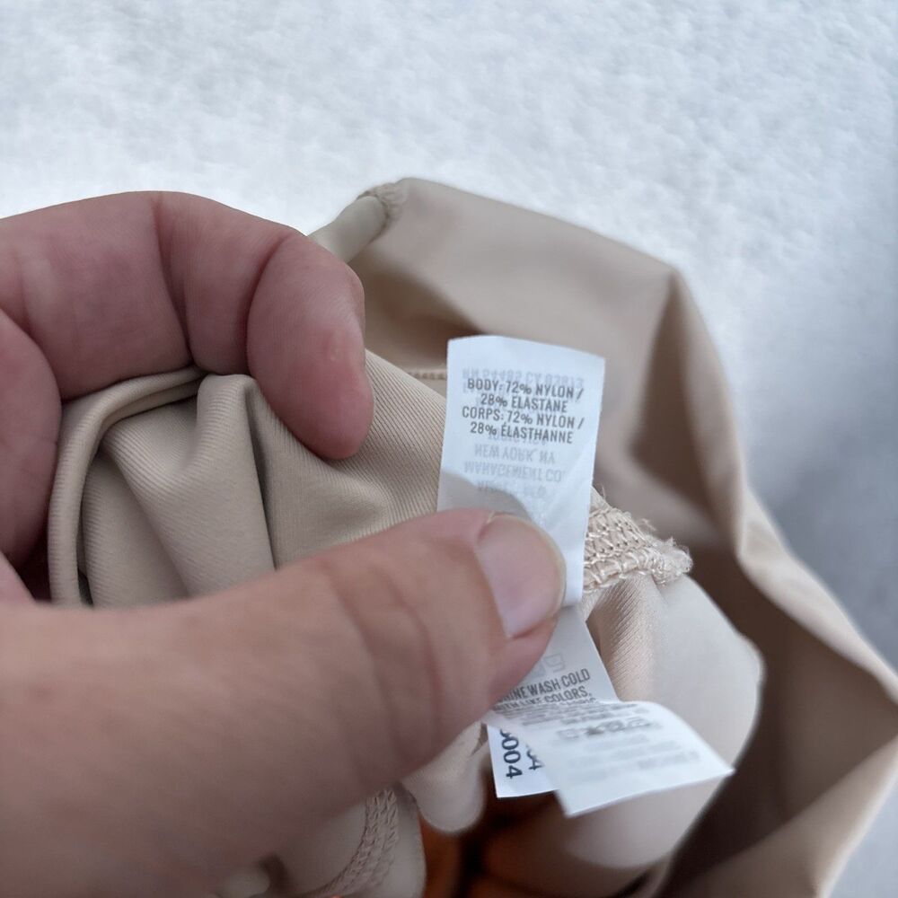 Aerie Women’s Size Small Offline Leggings Nude Beige Eyelets‎ Pockets Athleisure - Picture 14 of 15